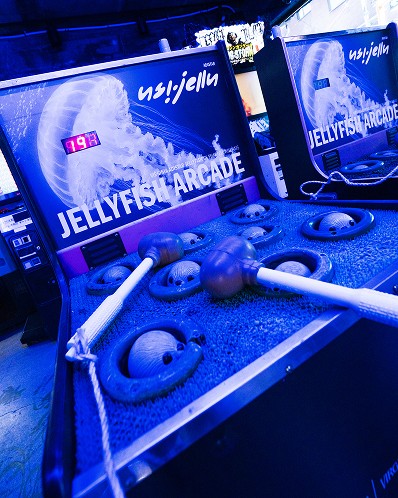 Jellyfish Arcade whack-a-mole game