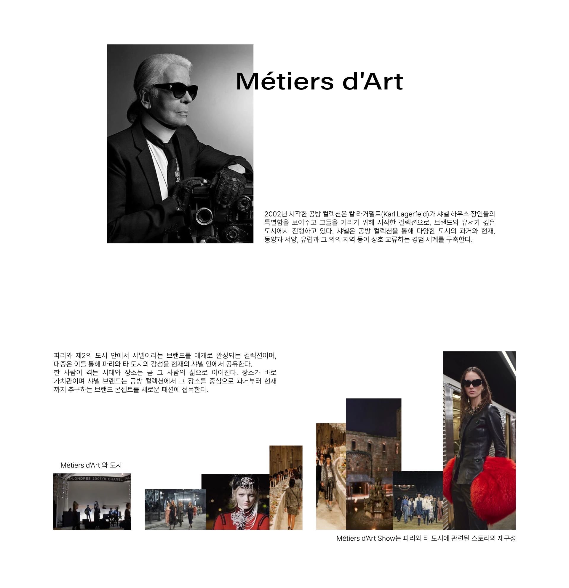M&eacute;tiers d&rsquo;Art: the collection and its cities